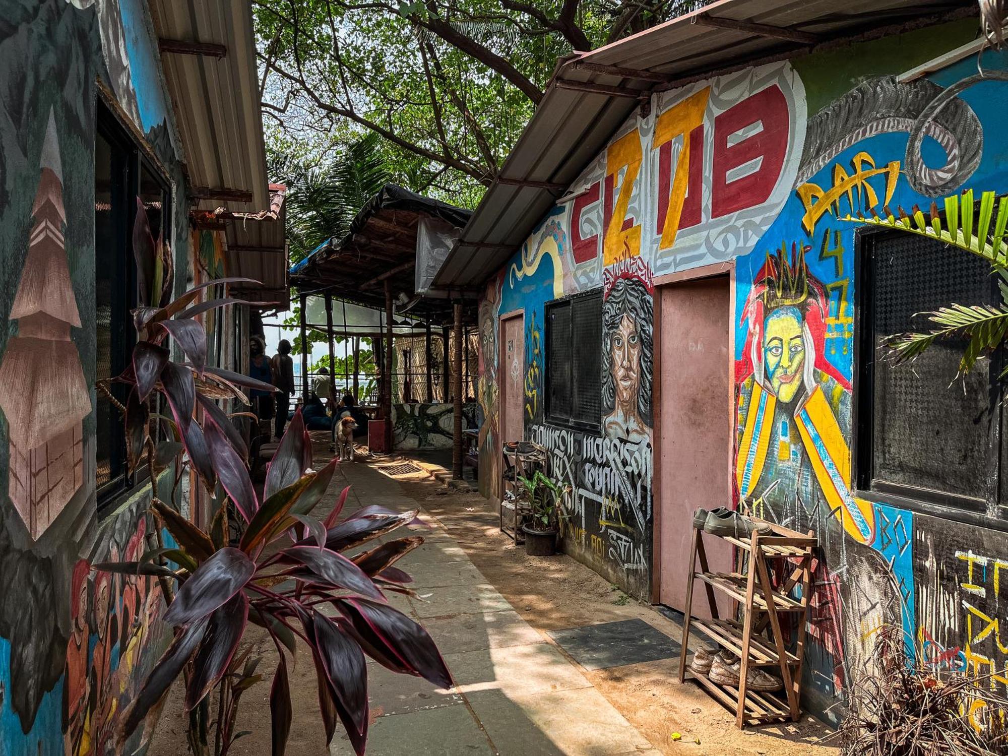12 Monks - Beachside Hostel Arambol Dış mekan fotoğraf